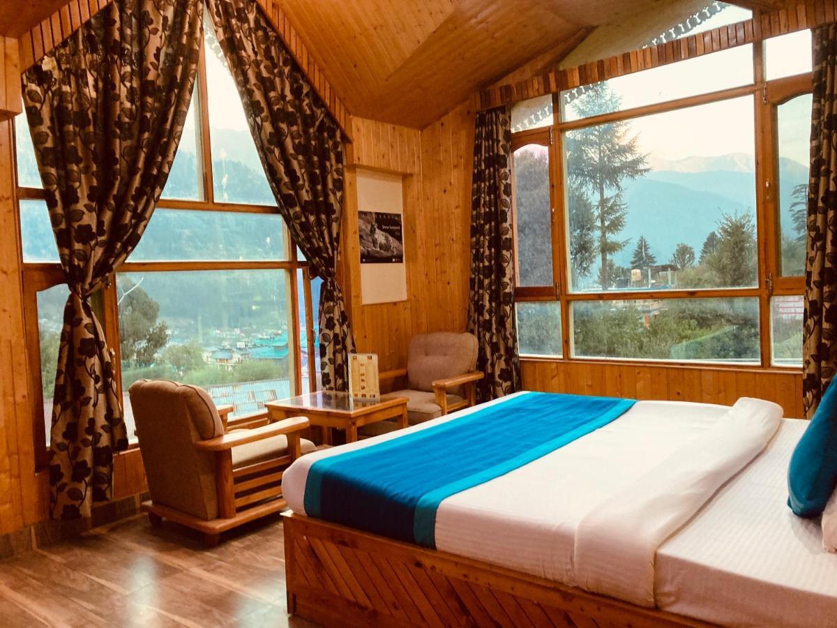 Woods Villa- A Luxury Mountains View Cottages Manāli Kültér fotó